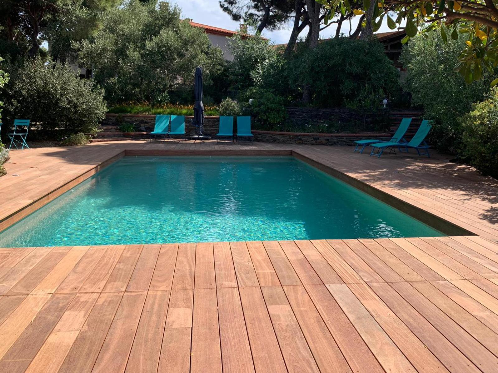 פור-ונדרה Villa Bleue - Les Pins מראה חיצוני תמונה