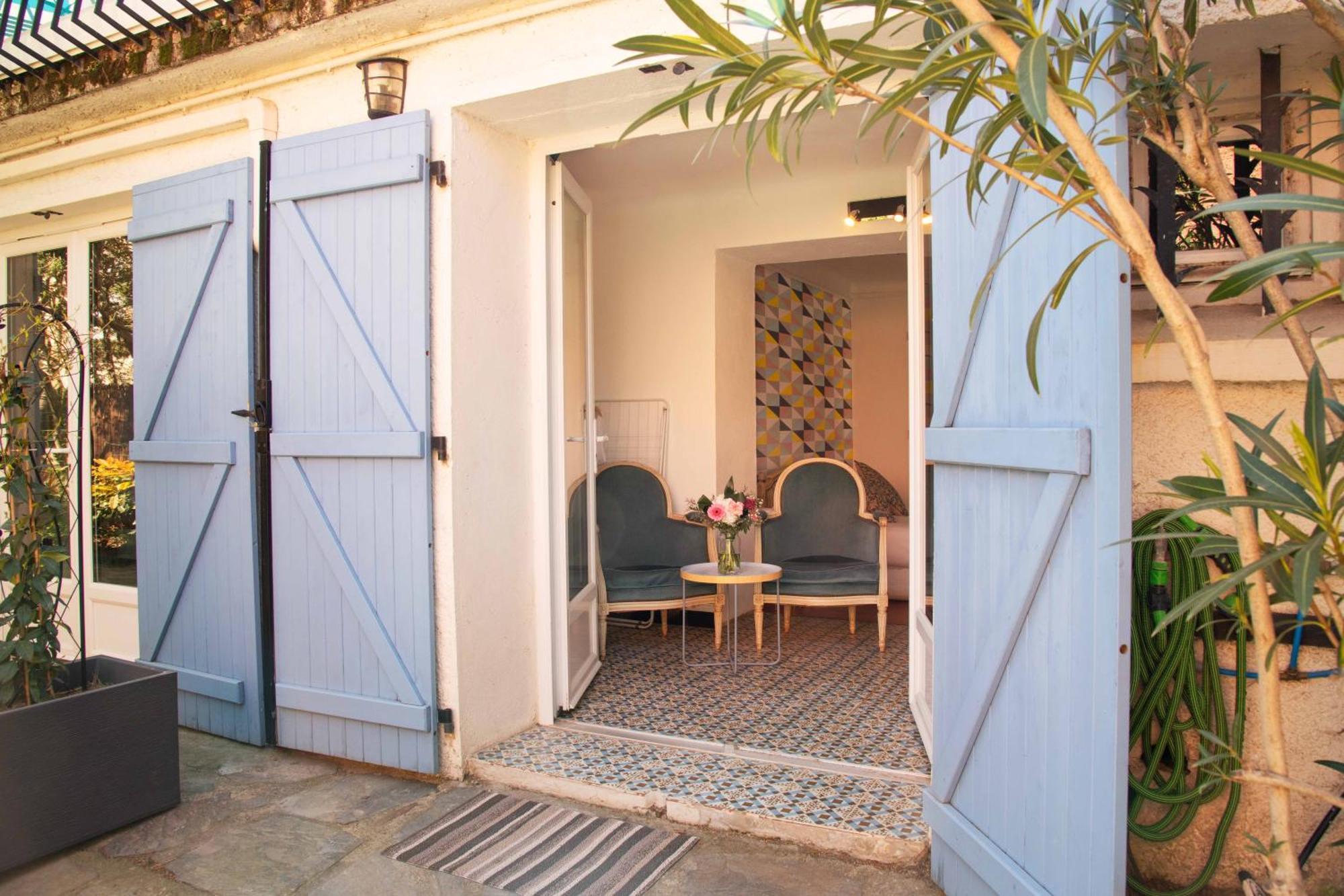 פור-ונדרה Villa Bleue - Les Pins מראה חיצוני תמונה